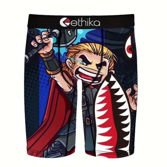 ethika Other - ETHIKA Boxer Briefs Men's Boys Underwear Comic Character Shorts Undies Sz. Large